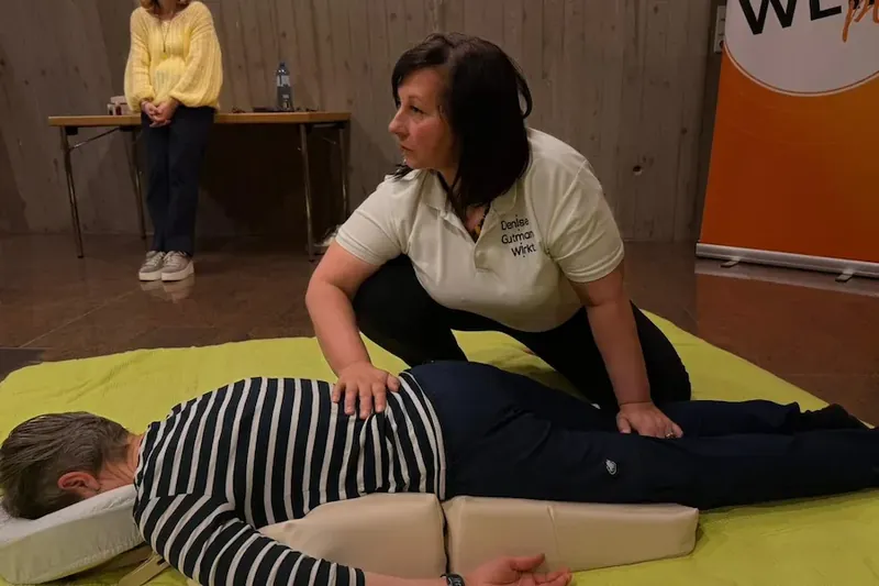 Shiatsu-Körperarbeit als Teil der Einzelbehandlung